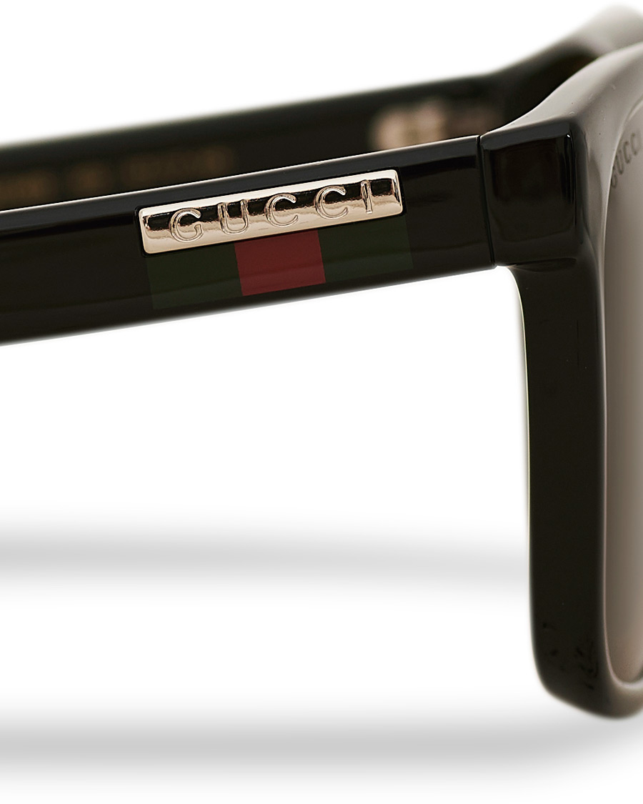 Homme | Gucci GG0746S Sunglasses Black/Brown | Gucci | GG0746S Sunglasses Black/Brown