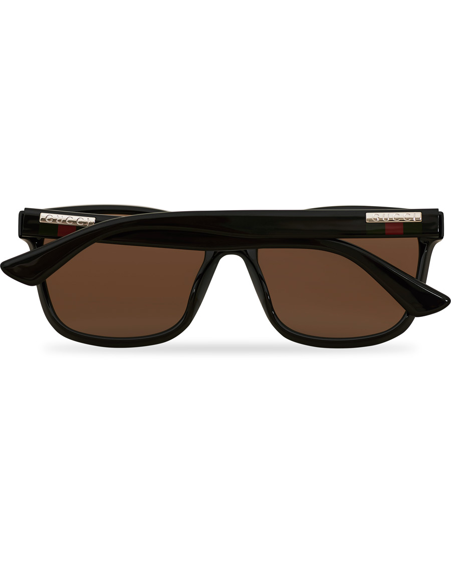 Homme | Gucci GG0746S Sunglasses Black/Brown | Gucci | GG0746S Sunglasses Black/Brown
