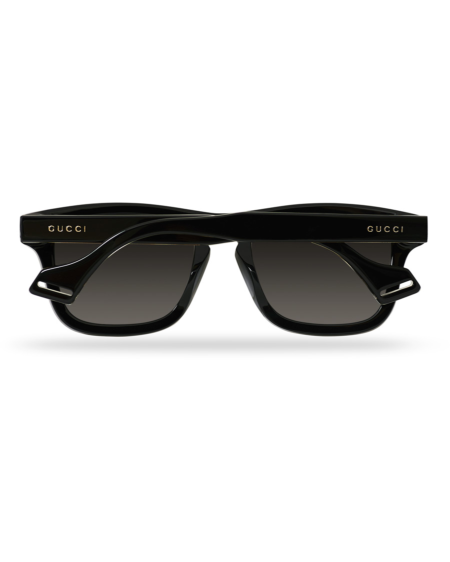 Homme | Gucci GG0735S Sunglasses Black/Grey | Gucci | GG0735S Sunglasses Black/Grey