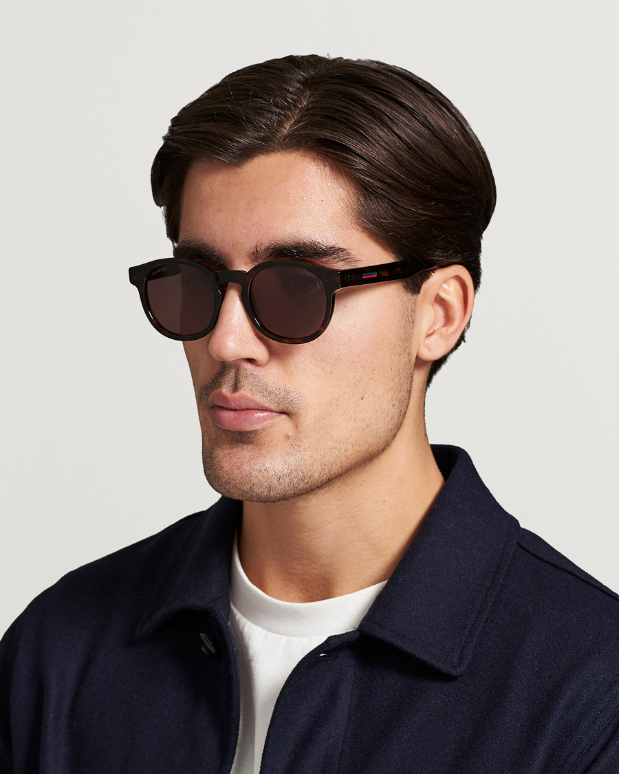 Homme | Gucci GG0825S Sunglasses Havana/Brown | Gucci | GG0825S Sunglasses Havana/Brown