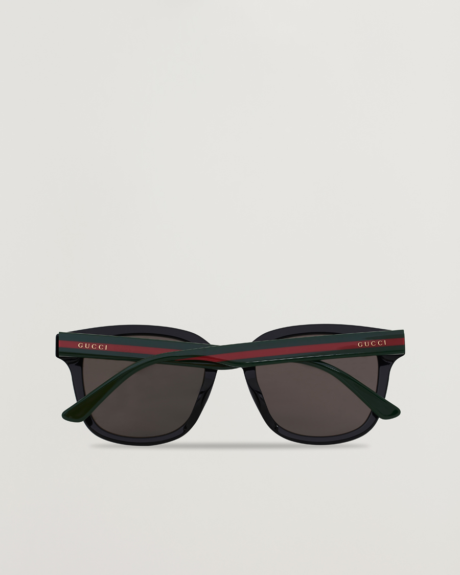 Homme | Gucci GG0847SK Sunglasses Black/Green | Gucci | GG0847SK Sunglasses Black/Green
