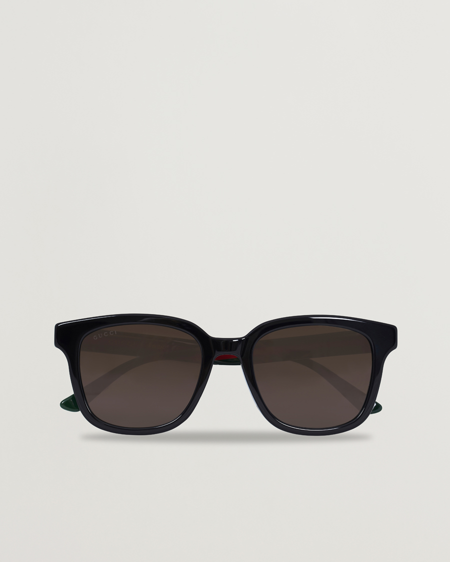 Homme | Gucci GG0847SK Sunglasses Black/Green | Gucci | GG0847SK Sunglasses Black/Green