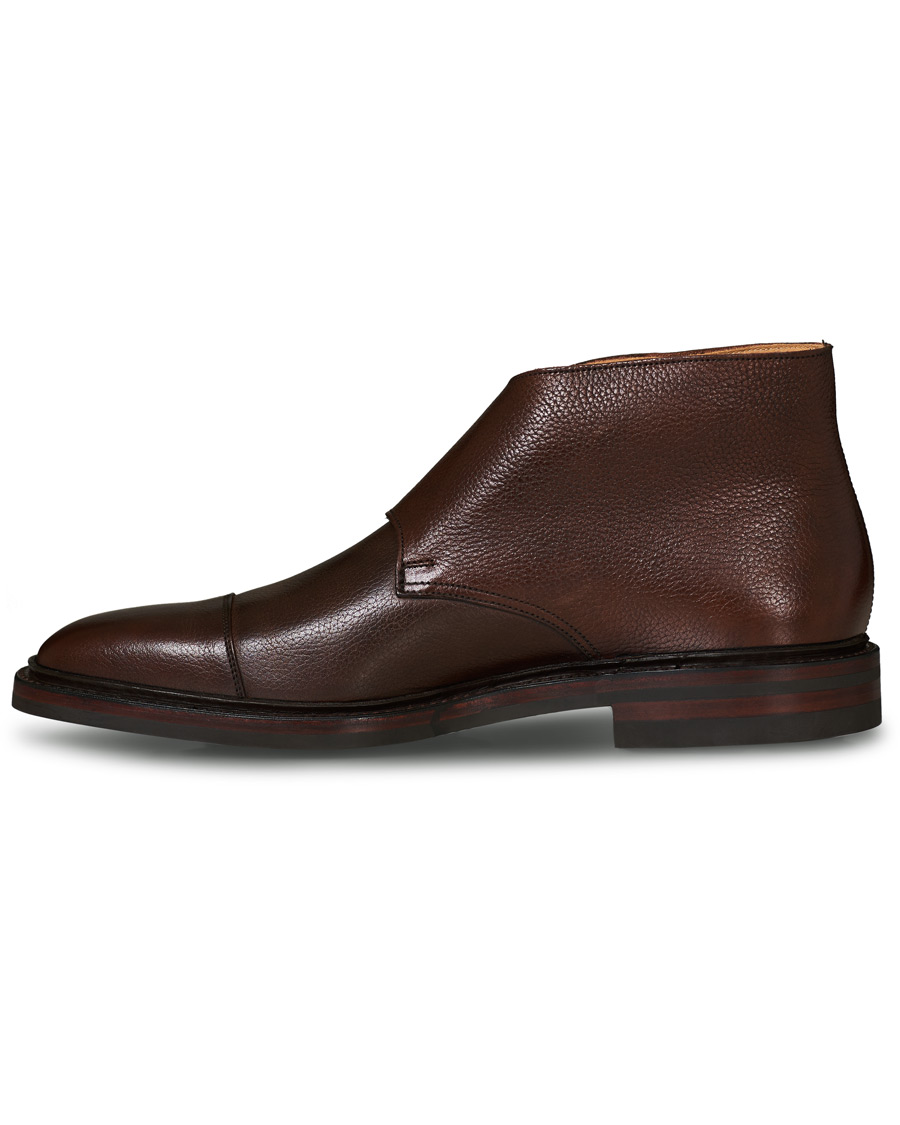 Heren | Crockett & Jones x Tärnsjö Garveri Camberley Scotch Grain Dainite Dark Brown | Crockett & Jones x Tärnsjö Garveri | Camberley Scotch Grain Dainite Dark Brown