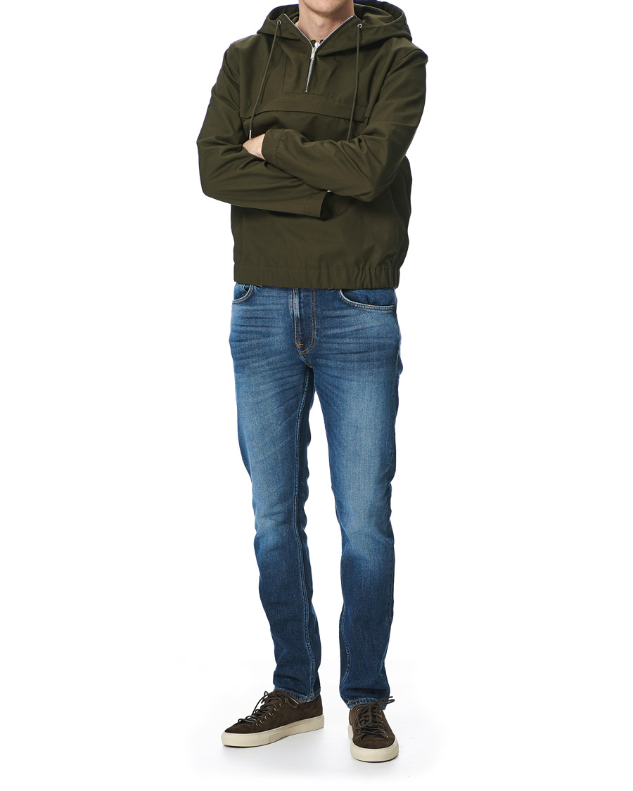 Homme | Jeans | Nudie Jeans | Lean Dean Stretch Jeans Dark Sharp Twill