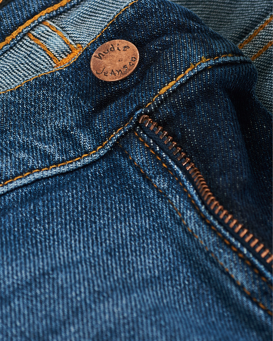 Homme | Jeans | Nudie Jeans | Lean Dean Stretch Jeans Dark Sharp Twill