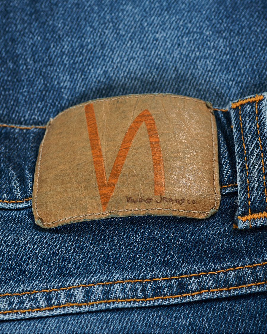 Homme | Jeans | Nudie Jeans | Lean Dean Stretch Jeans Dark Sharp Twill
