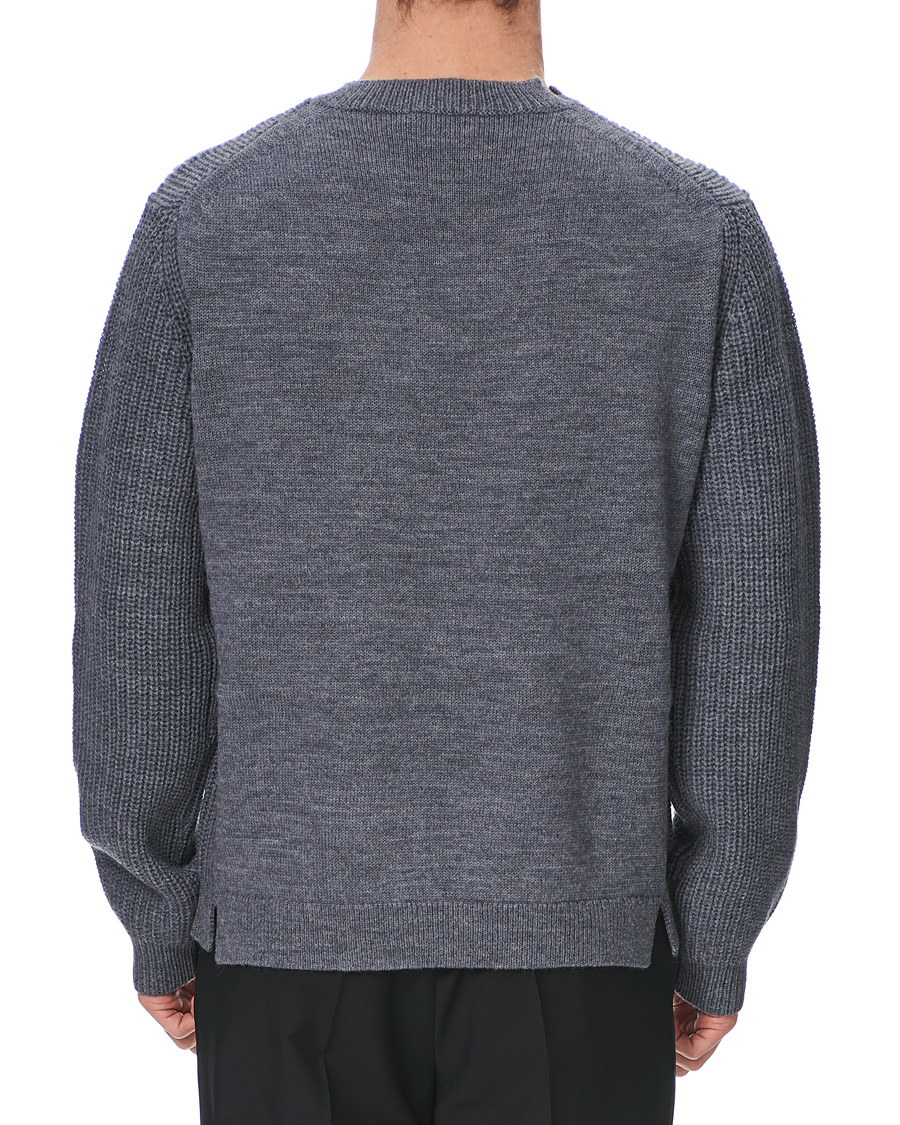 Homme | Pulls Et Tricots | Tiger of Sweden | Puffin Wool Merino Crew Neck Grey