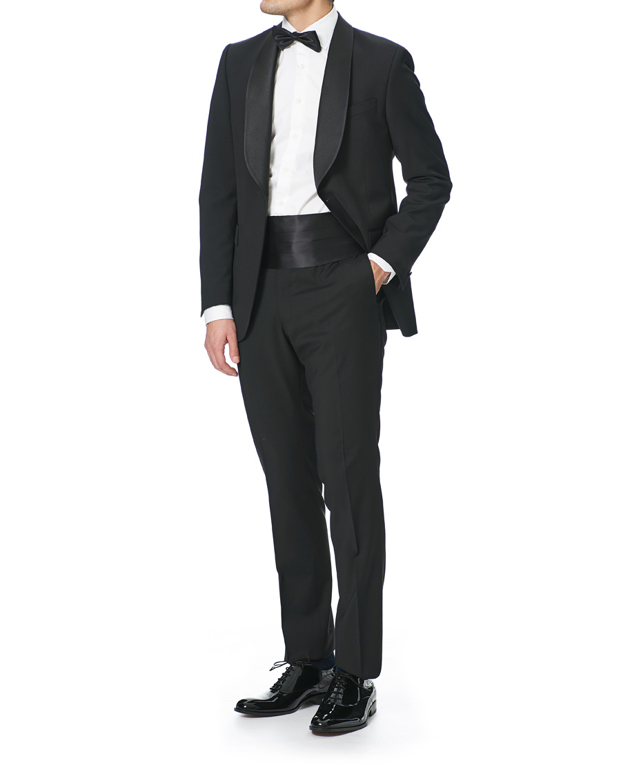 Homme | Pantalons | Tiger of Sweden | Thulin Tuxedo Trousers Black