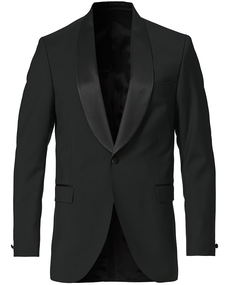 Homme | Costumes | Tiger of Sweden | Janson Tuxedo Shawl Collar Blazer Black