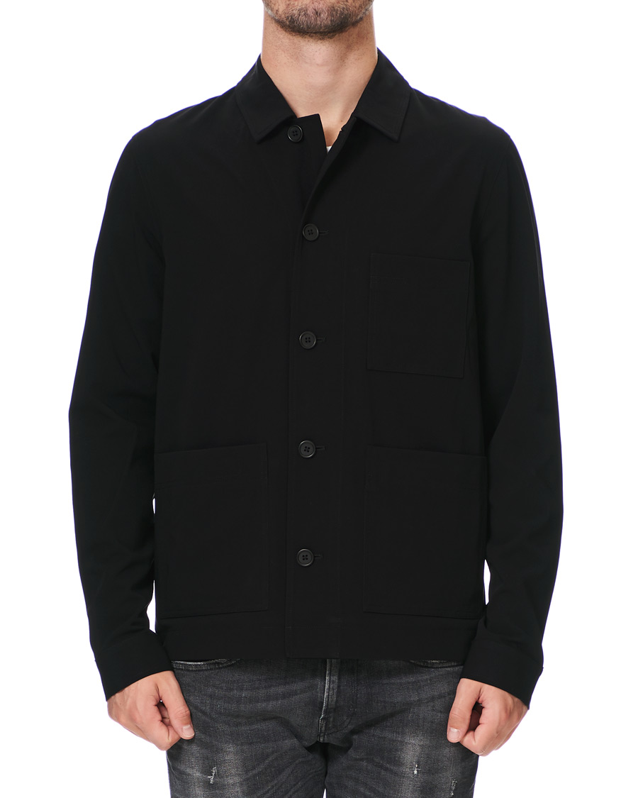 Homme | Chemises | Samsøe Samsøe | Samsøe & Samsøe Worker X Shirt Jacket Black