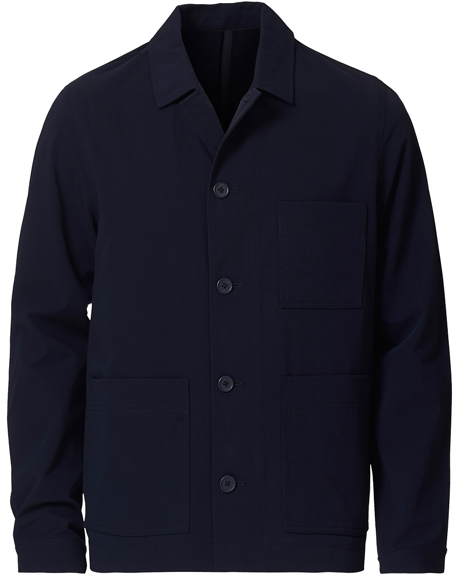 Homme | Chemises | Samsøe Samsøe | Samsøe & Samsøe Worker X Shirt Jacket Night Sky