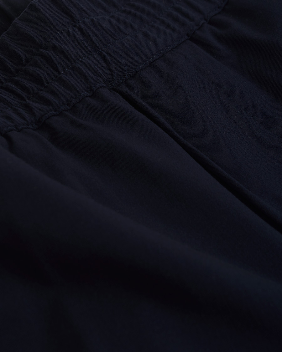 Heren | Broeken | Samsøe Samsøe | Smithy Drawstring Trousers Night Sky