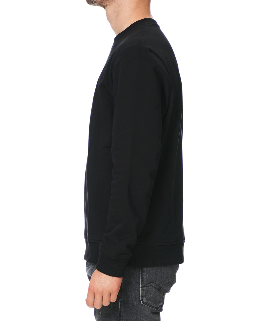 Homme | Pulls Et Tricots | Samsøe Samsøe | Samsøe & Samsøe Hugo Organic Cotton Crew Neck Sweat Black