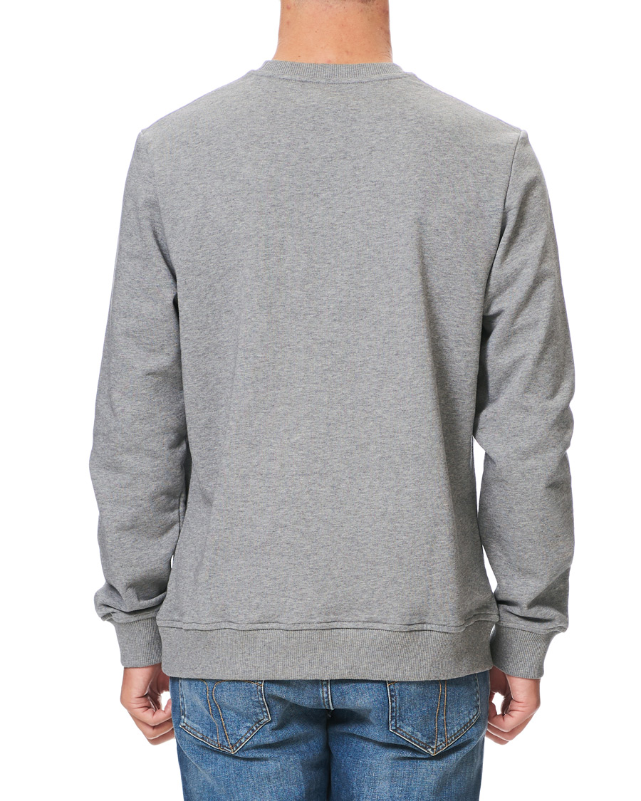 Homme | Pulls Et Tricots | Samsøe Samsøe | Samsøe & Samsøe Hugo Organic Cotton Crew Neck Sweat Grey Mel