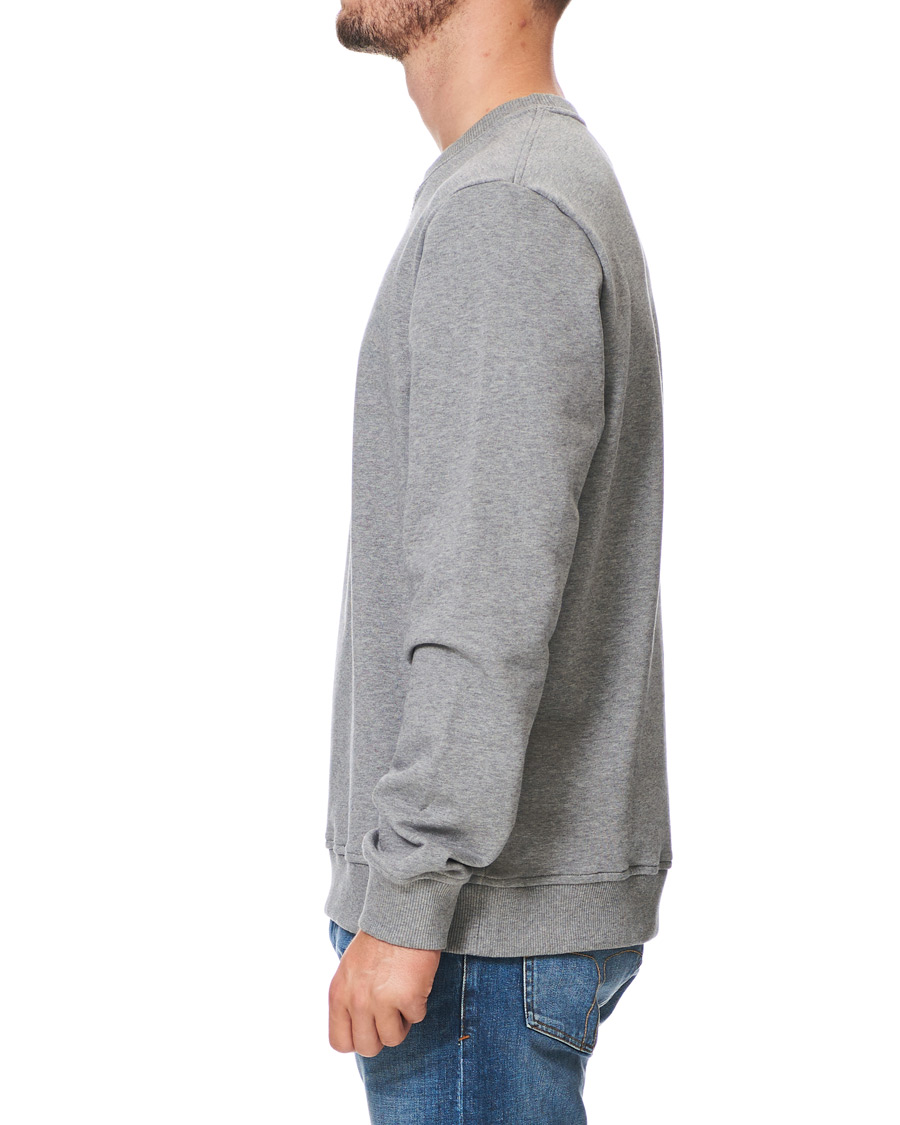 Homme | Pulls Et Tricots | Samsøe Samsøe | Samsøe & Samsøe Hugo Organic Cotton Crew Neck Sweat Grey Mel