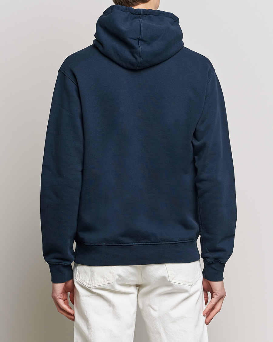 Heren | Truien | Colorful Standard | Classic Organic Hood Navy Blue