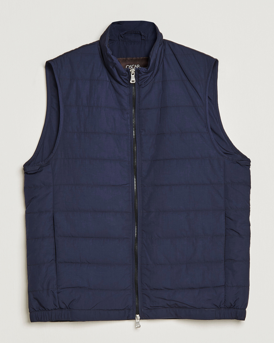 Homme | Gilets | Oscar Jacobson | Liner Evo Waistcoat Navy