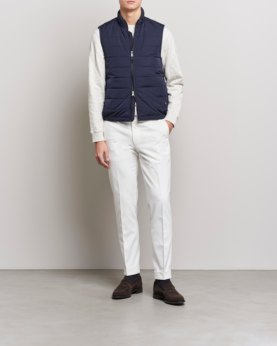Homme | Gilets | Oscar Jacobson | Liner Evo Waistcoat Navy