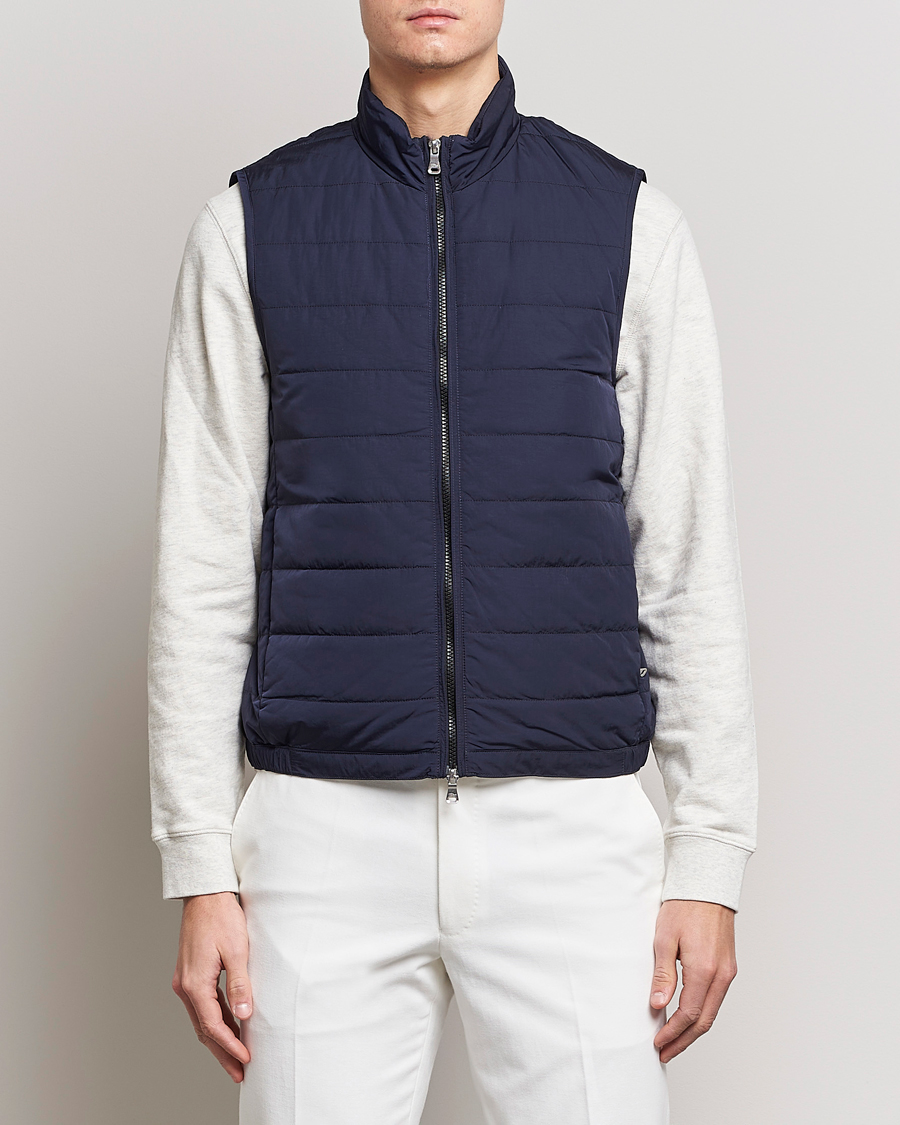 Homme | Gilets | Oscar Jacobson | Liner Evo Waistcoat Navy