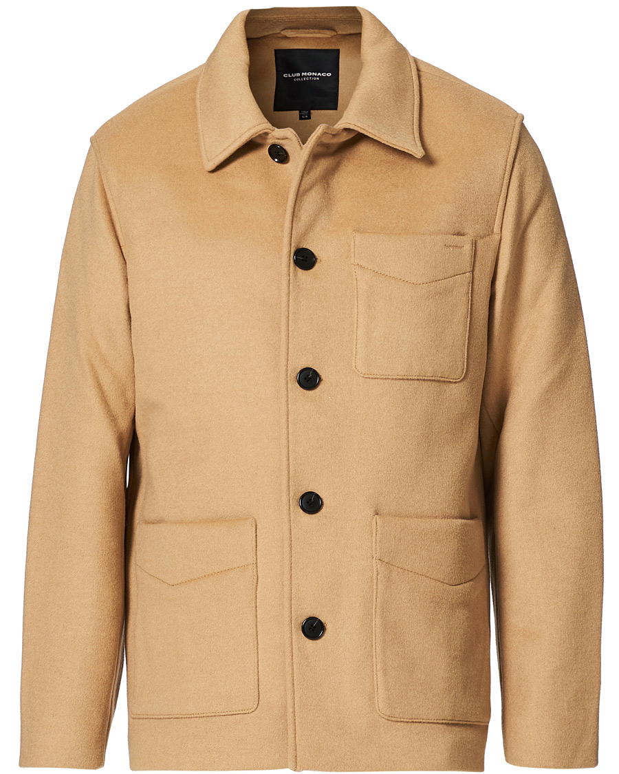 Homme | Manteaux Et Vestes | Club Monaco | Heavy Work Coat Camel