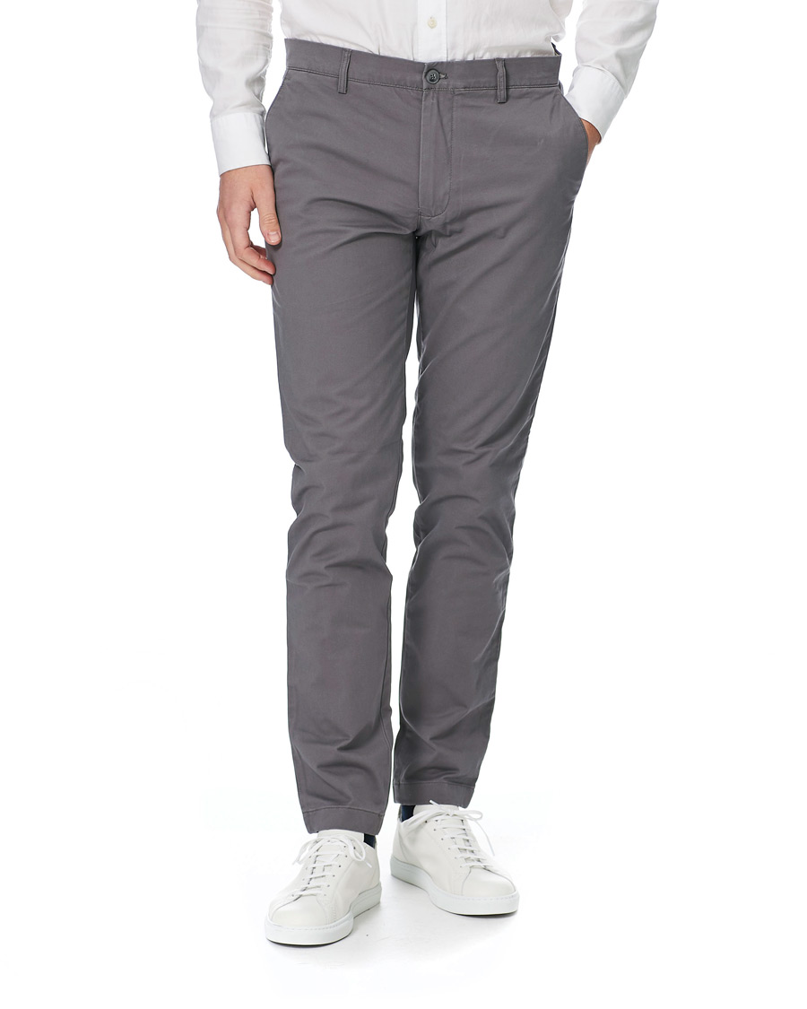 Homme | Pantalons | Club Monaco | Connor Cotton Stretch Chino Grey