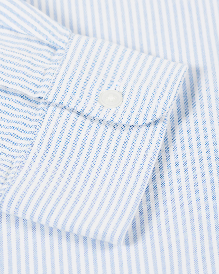 Homme | Chemises | Club Monaco | Slim Fit Oxford Stripe Shirt Blue/White