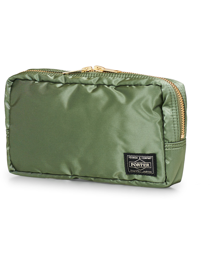 Homme | Porter-Yoshida & Co. Tanker Pouch Sage Green | Porter-Yoshida & Co. | Tanker Pouch Sage Green
