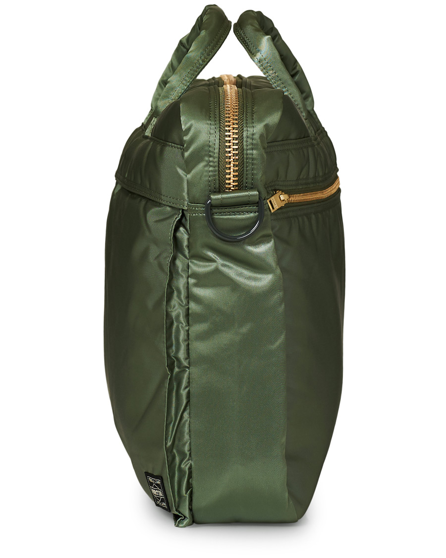Homme | Porter-Yoshida & Co. Tanker 2Way Briefcase Sage Green | Porter-Yoshida & Co. | Tanker 2Way Briefcase Sage Green