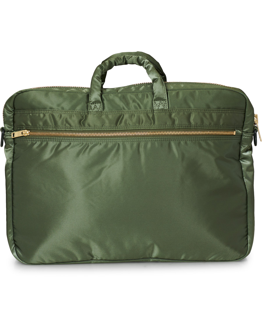 Homme | Porter-Yoshida & Co. Tanker 2Way Briefcase Sage Green | Porter-Yoshida & Co. | Tanker 2Way Briefcase Sage Green