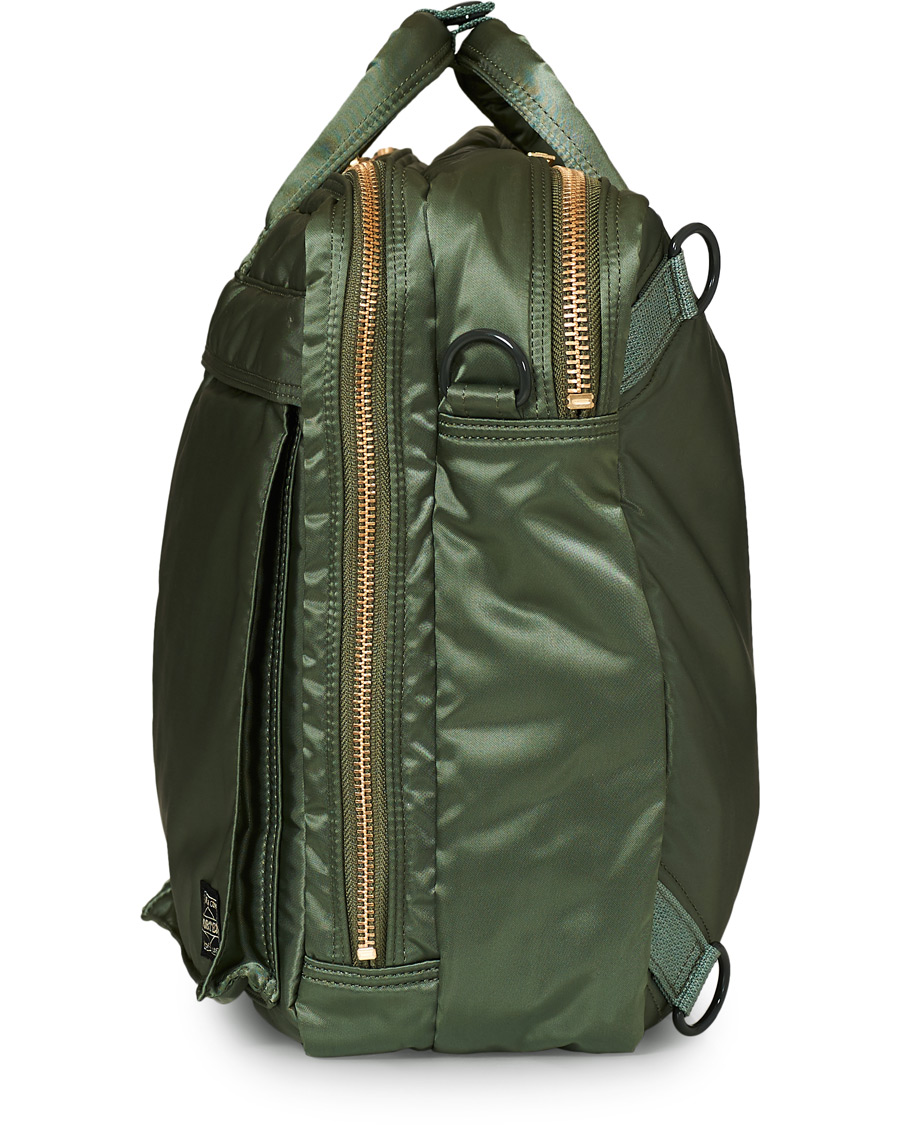Homme | Porter-Yoshida & Co. Tanker 3Way Briefcase Sage Green | Porter-Yoshida & Co. | Tanker 3Way Briefcase Sage Green