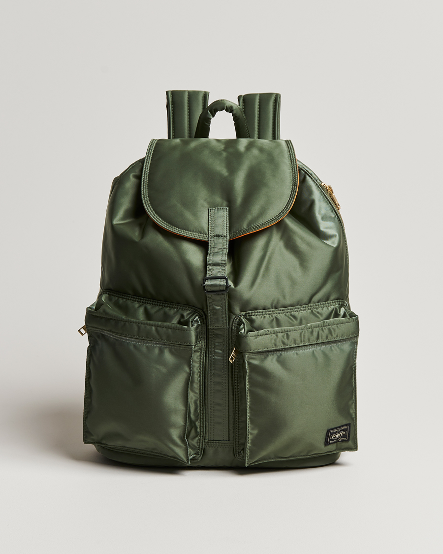 Homme | Porter-Yoshida & Co. Tanker Rucksack Sage Green | Porter-Yoshida & Co. | Tanker Rucksack Sage Green