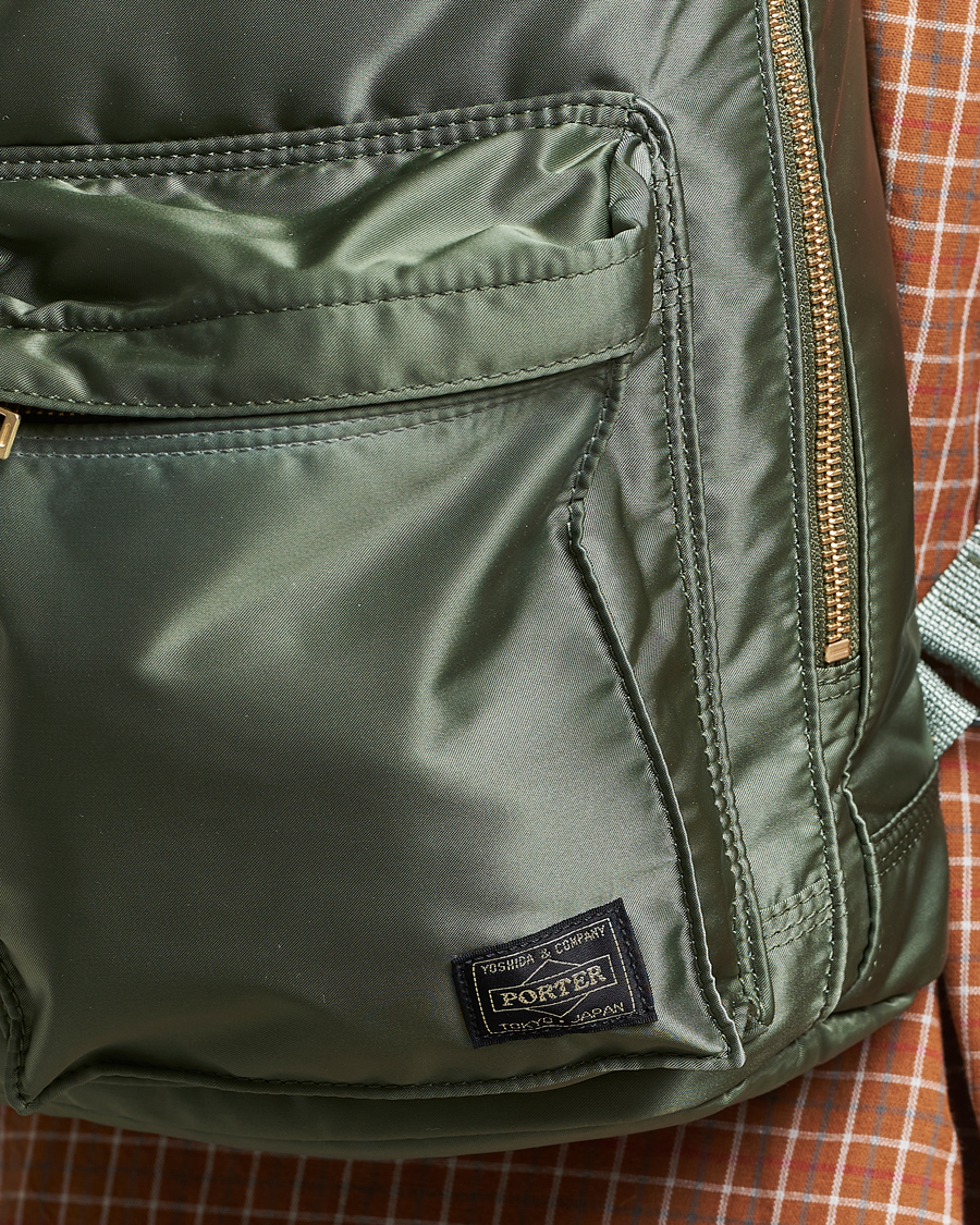 Homme | Porter-Yoshida & Co. Tanker Rucksack Sage Green | Porter-Yoshida & Co. | Tanker Rucksack Sage Green
