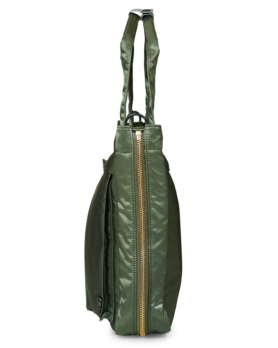 Homme | Porter-Yoshida & Co. Tanker Tote Bag Sage Green | Porter-Yoshida & Co. | Tanker Tote Bag Sage Green
