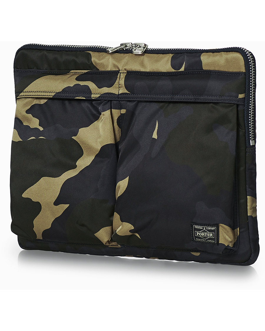 Homme | Porter-Yoshida & Co. Counter Shade Document Case Woodland Khaki | Porter-Yoshida & Co. | Counter Shade Document Case Woodland Khaki