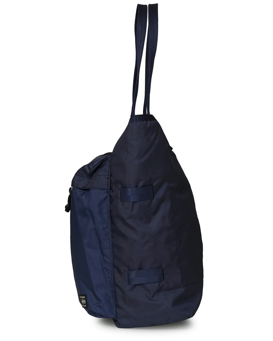 Homme | Porter-Yoshida & Co. Force Tote Bag Navy Blue | Porter-Yoshida & Co. | Force Tote Bag Navy Blue