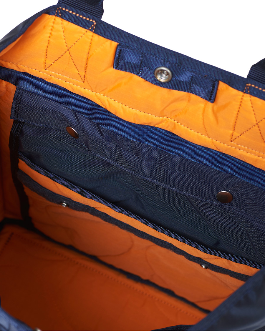 Homme | Porter-Yoshida & Co. Force Tote Bag Navy Blue | Porter-Yoshida & Co. | Force Tote Bag Navy Blue