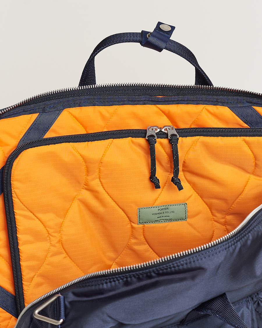 Heren | Tassen | Porter-Yoshida & Co. | Force 3Way Briefcase Navy Blue