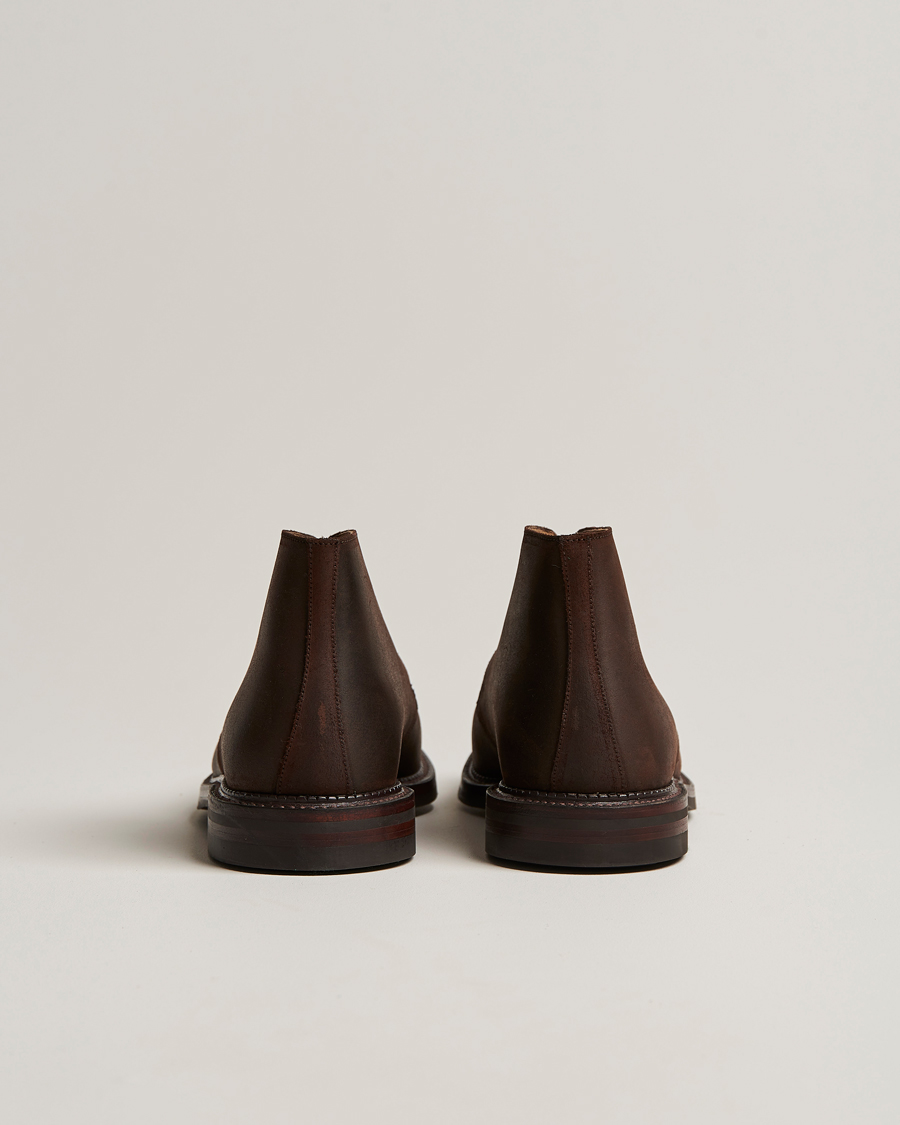 Heren | Laarzen | Crockett & Jones | Molton Chukka Dk Brown Rough-Out Suede