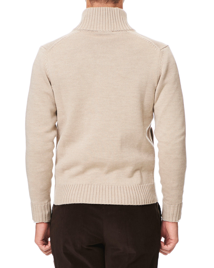 Homme | Pulls Et Tricots | Zanone | Virgin Merino Wool Chioto Cardigan Beige