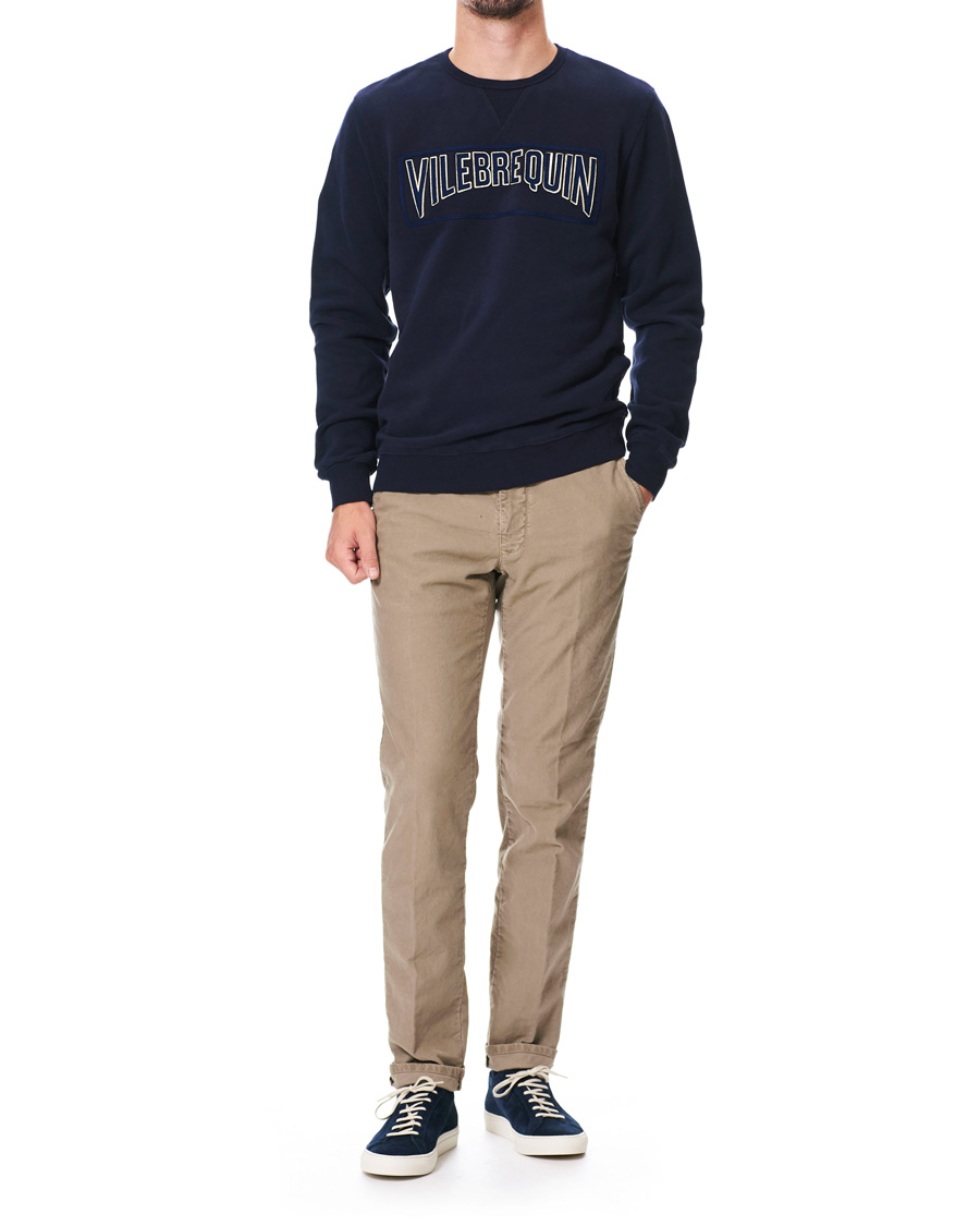 Homme | Pulls Et Tricots | Vilebrequin | Vintage Crewneck Sweater Navy