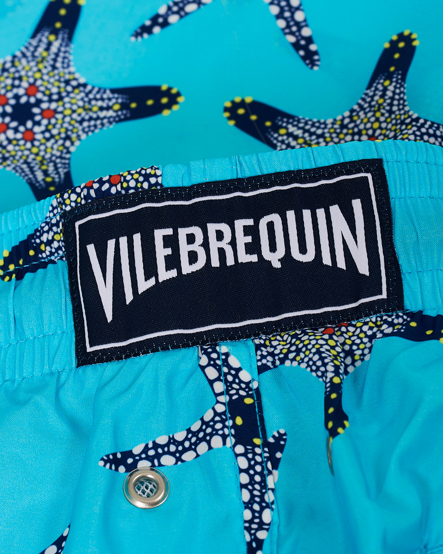 Homme | Maillots De Bain | Vilebrequin | Mahina Swim Shorts Bleu Lazuli