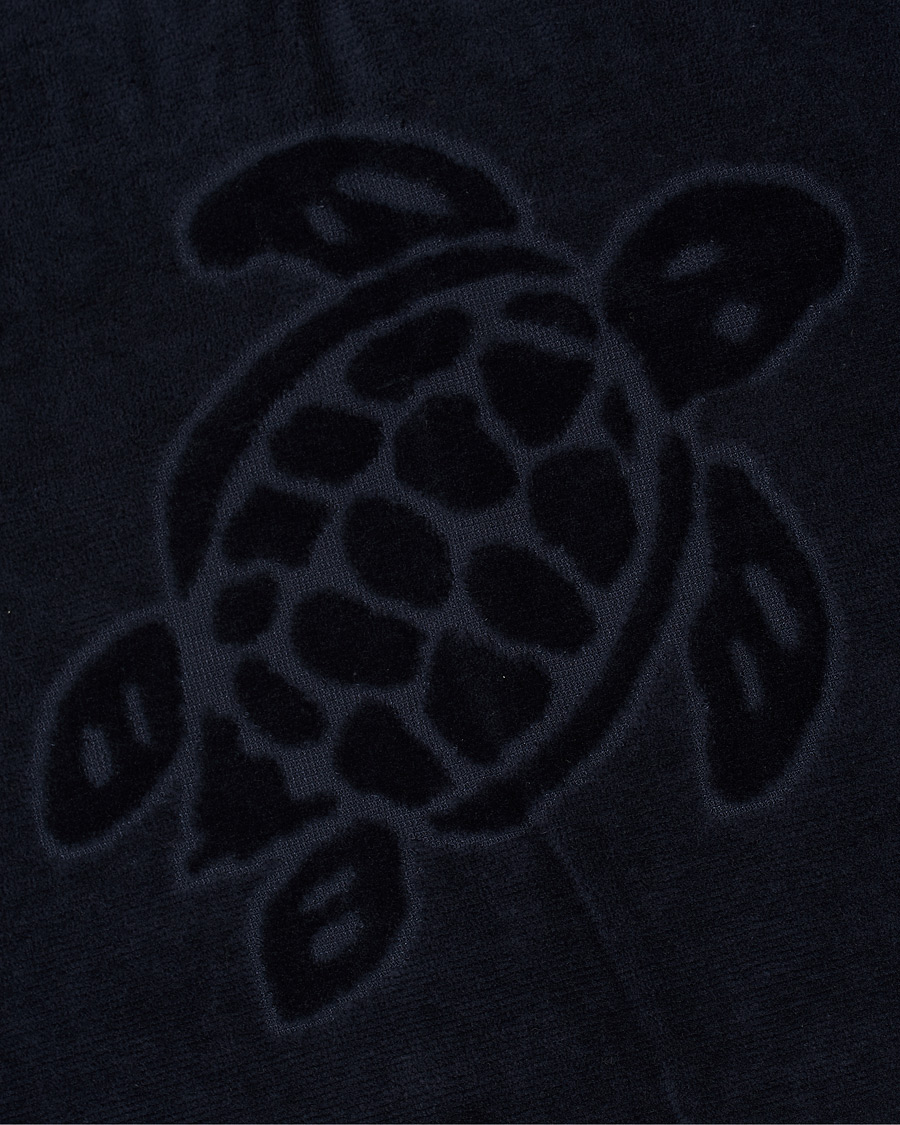 Homme | Vilebrequin Terry Cloth Beach Towel Bleu Marine  | Vilebrequin | Terry Cloth Beach Towel Bleu Marine 