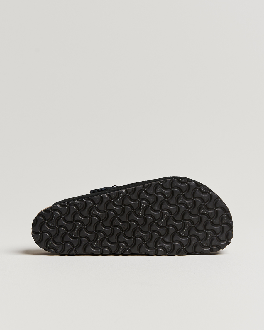 Heren | Sandalen slides | BIRKENSTOCK | Boston Shearling Black Suede