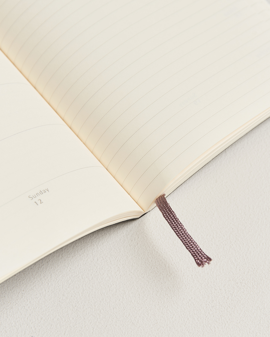 Heren | Moleskine 12-Month Weekly Notebook Planner Soft Black | Moleskine | 12-Month Weekly Notebook Planner Soft Black