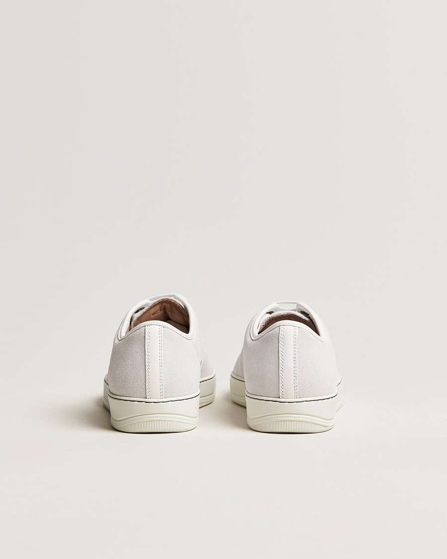 Homme | Lanvin Patent Cap Toe Sneaker White | Lanvin | Patent Cap Toe Sneaker White