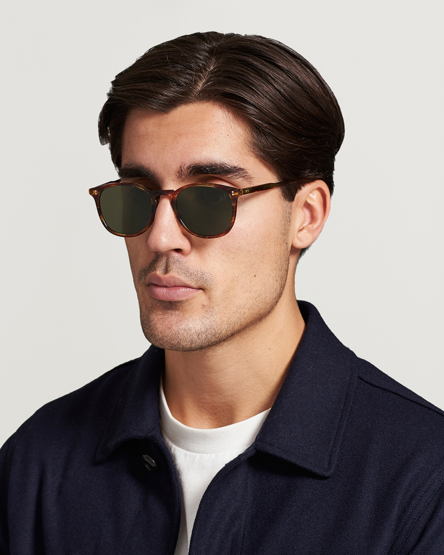 Homme | Garrett Leight Kinney 49 Sunglasses Chestnut | Garrett Leight | Kinney 49 Sunglasses Chestnut