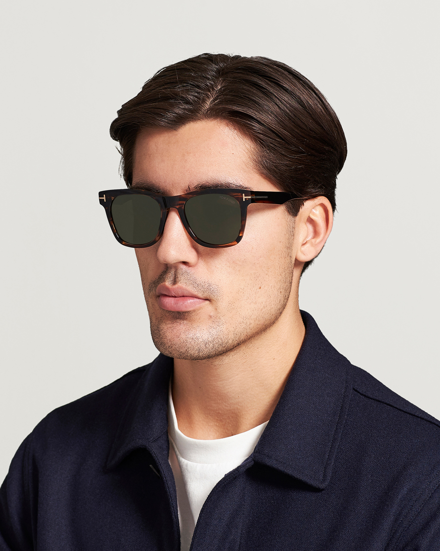 Homme | Tom Ford Brooklyn TF833 Sunglasses Brown | Tom Ford | Brooklyn TF833 Sunglasses Brown