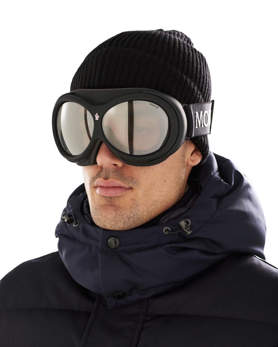 Heren | Moncler Lunettes ML0130 Goggles Black | Moncler Lunettes | ML0130 Goggles Black