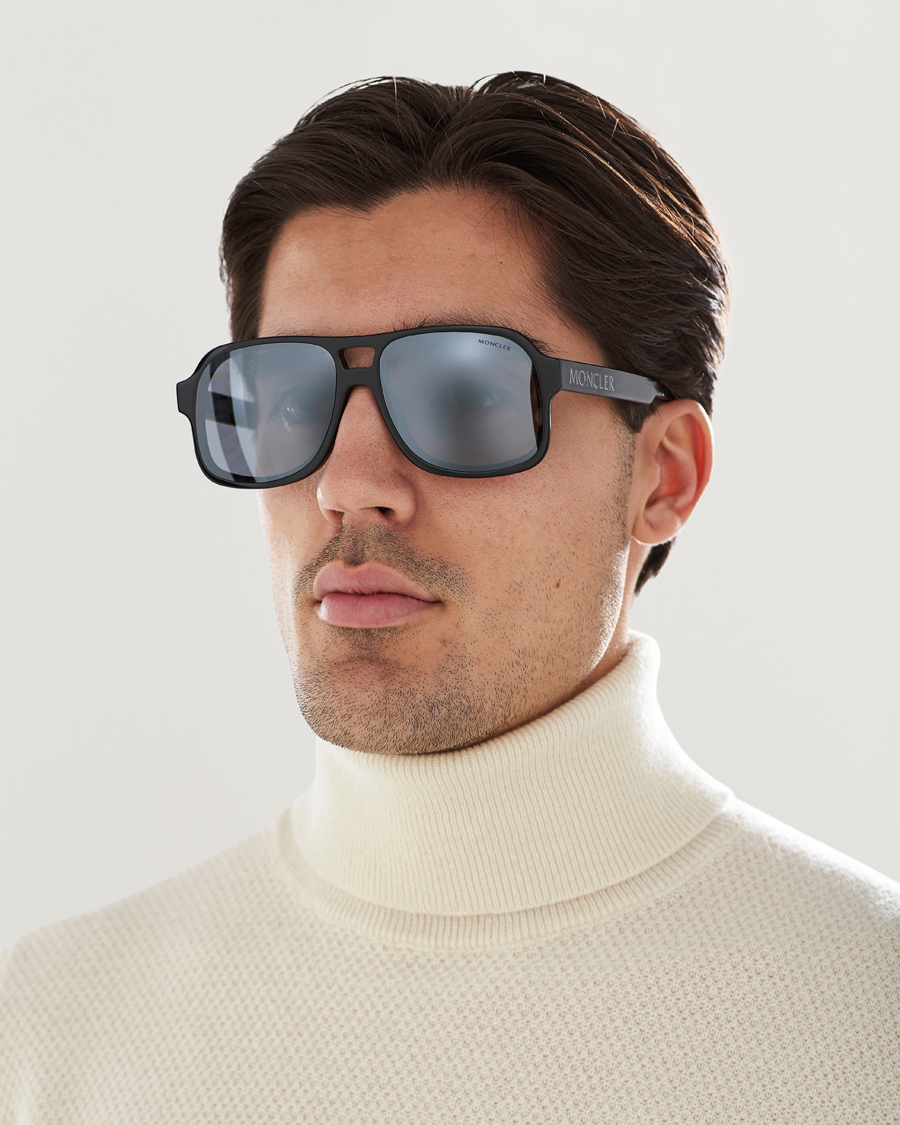 Homme | Moncler Lunettes Sectrant Sunglasses Black | Moncler Lunettes | Sectrant Sunglasses Black