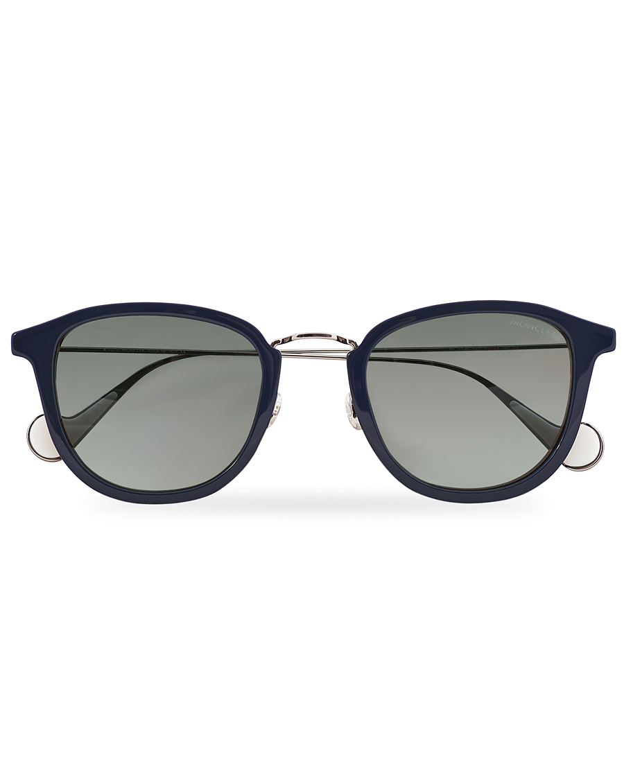 Heren | Moncler Lunettes ML0126 Sunglasses Blue/Red | Moncler Lunettes | ML0126 Sunglasses Blue/Red